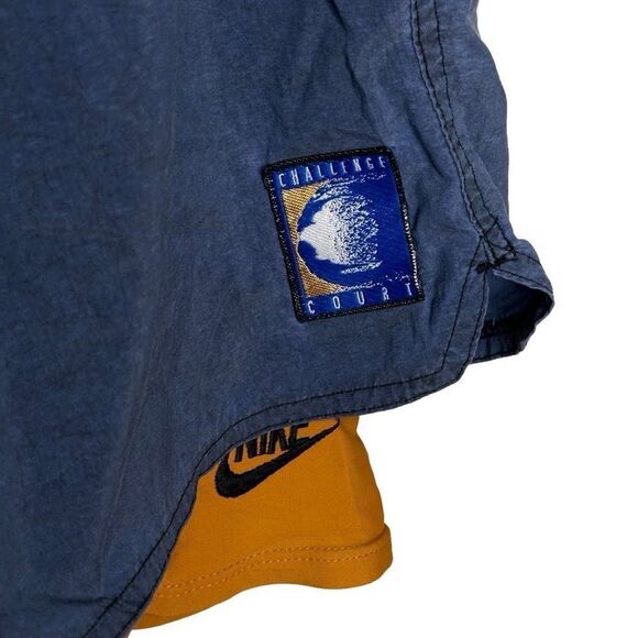 VTG 1992 Nike Challenge Court Andre Agassi Open Tech Tennis Shorts Men’s size L - Picture 2 of 4